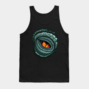 Reptile Eye Creepy Close Up Tank Top